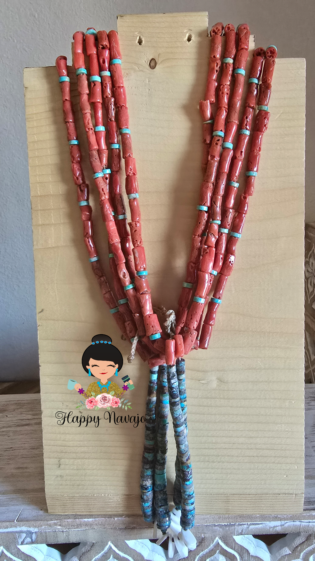 Mediterranean Coral Necklace