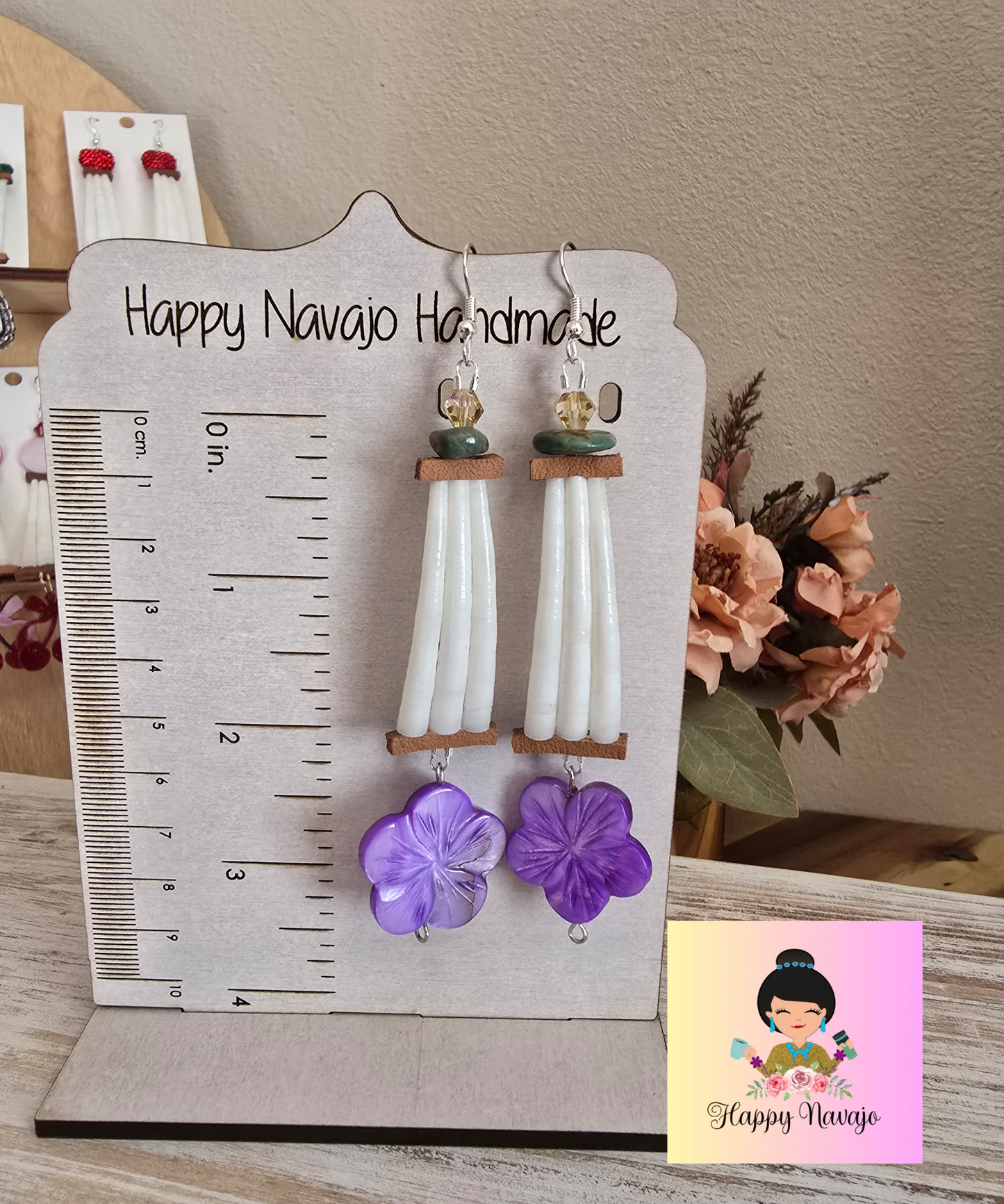 Dentalium Shell earrings