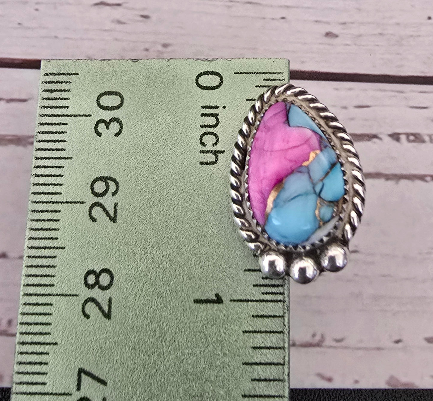 Cotton Candy Sterling Silver earring