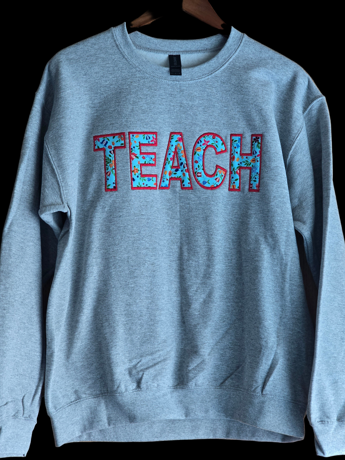 Embroidered Applique TEACH