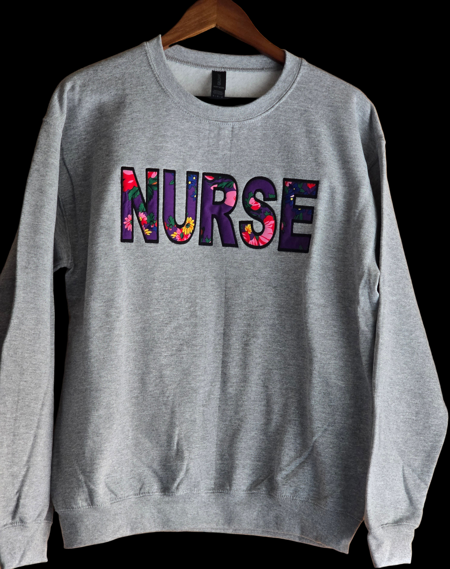 Embroidered NURSE sweater