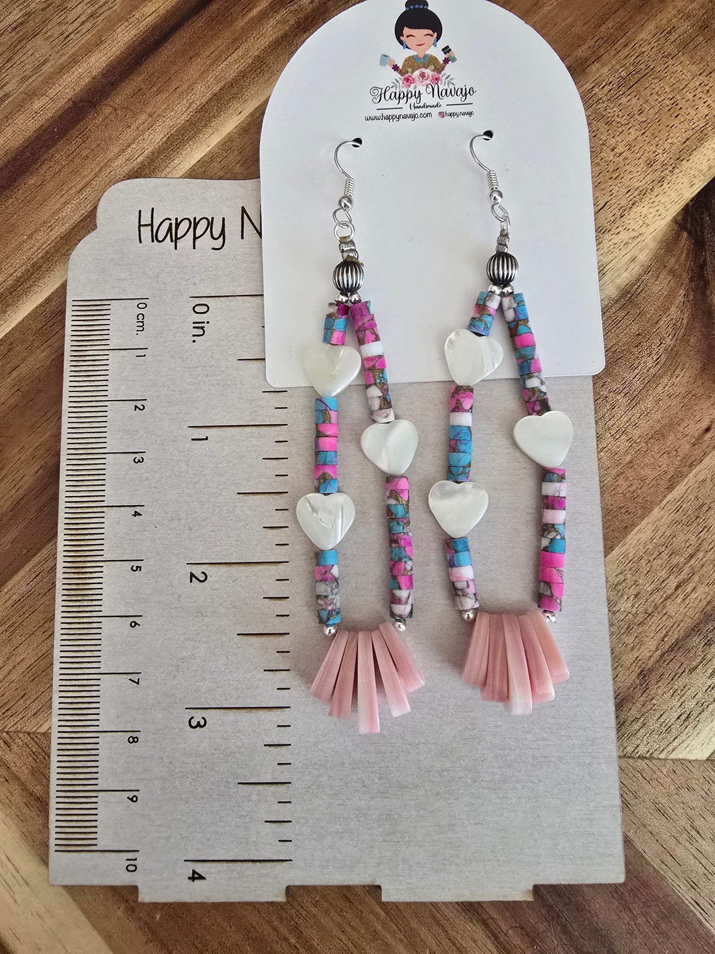 Cotton Candy Turquoise earrings