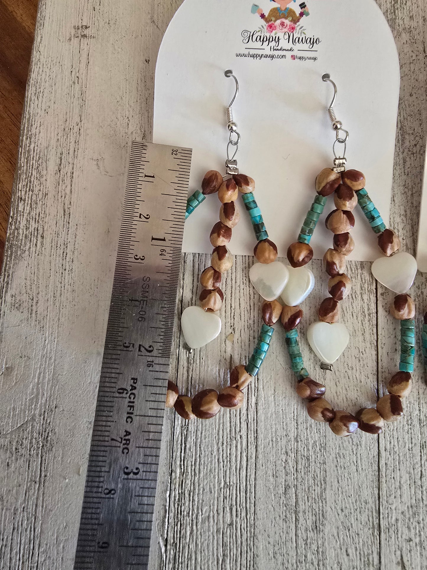 Juniper bead earring