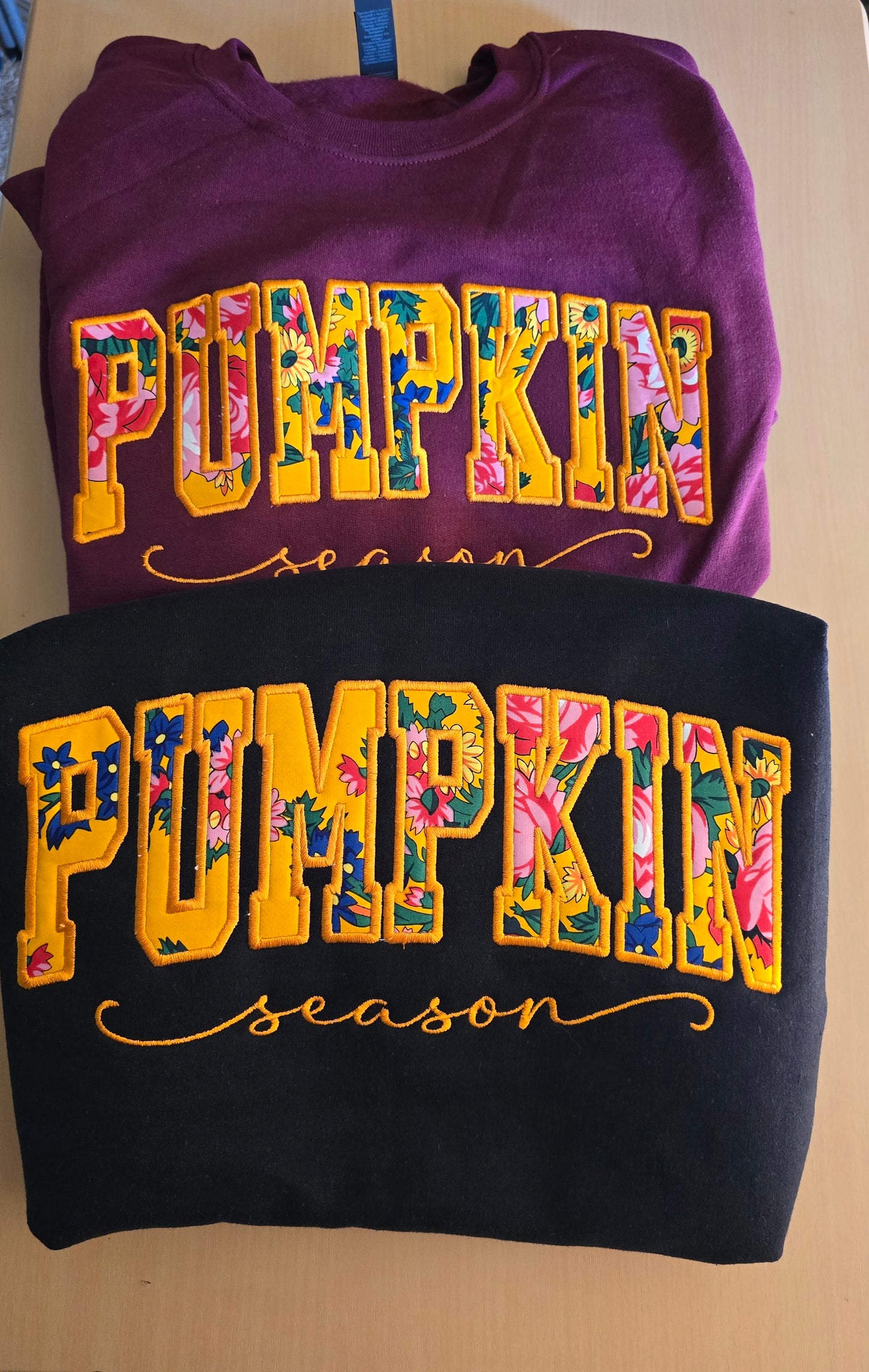 PUMPKIN embroidered sweater