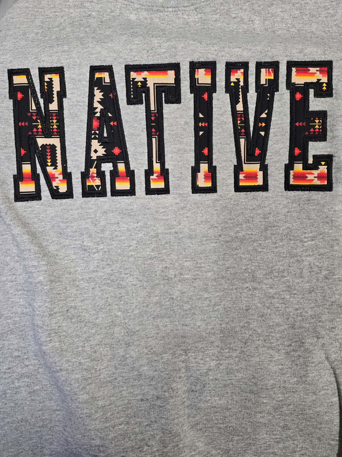 NATIVE embroidered sweater