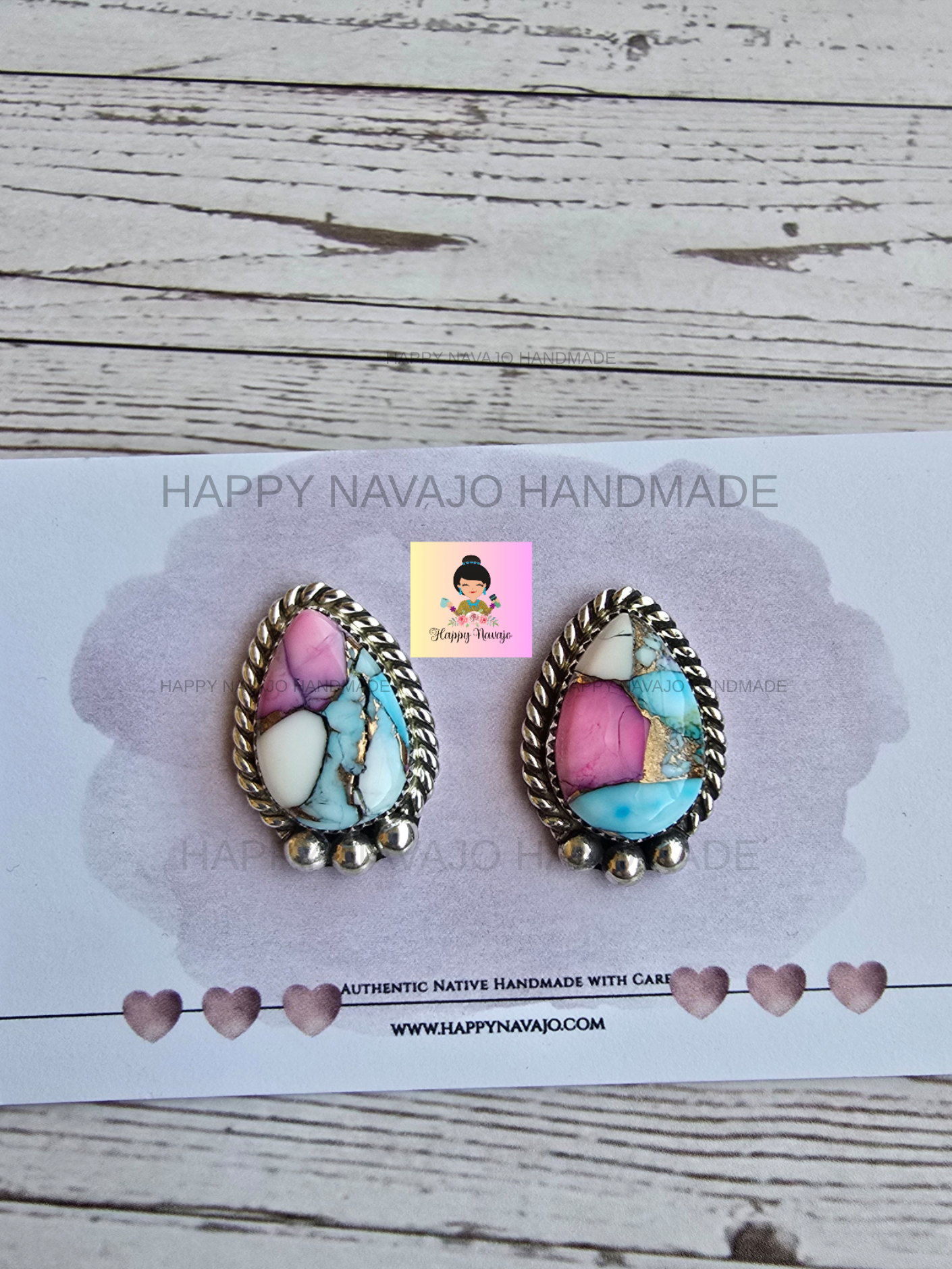 Cotton Candy Earrings