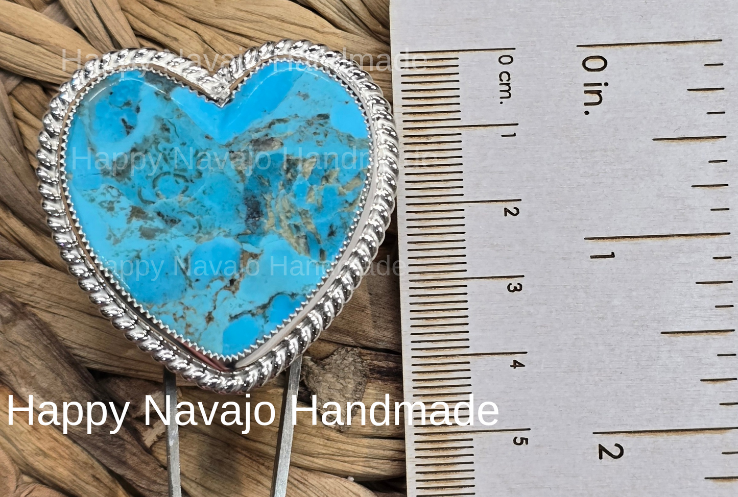**Kingman Turquoise Adjustable Ring