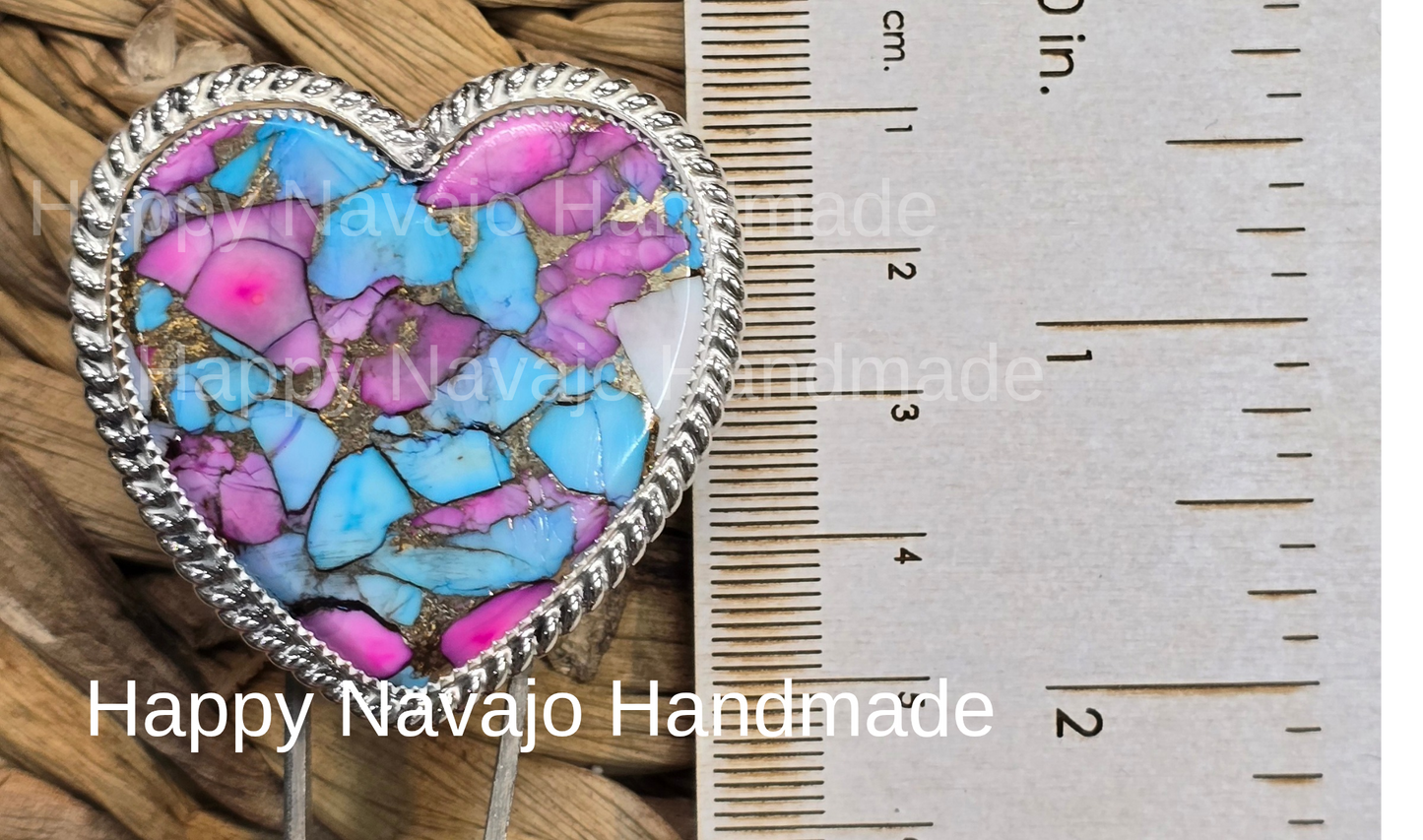 **Cotton Candy "Turquoise" Adjustable Ring