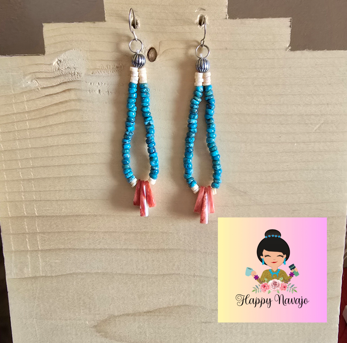 Jaałtool Turquoise earrings