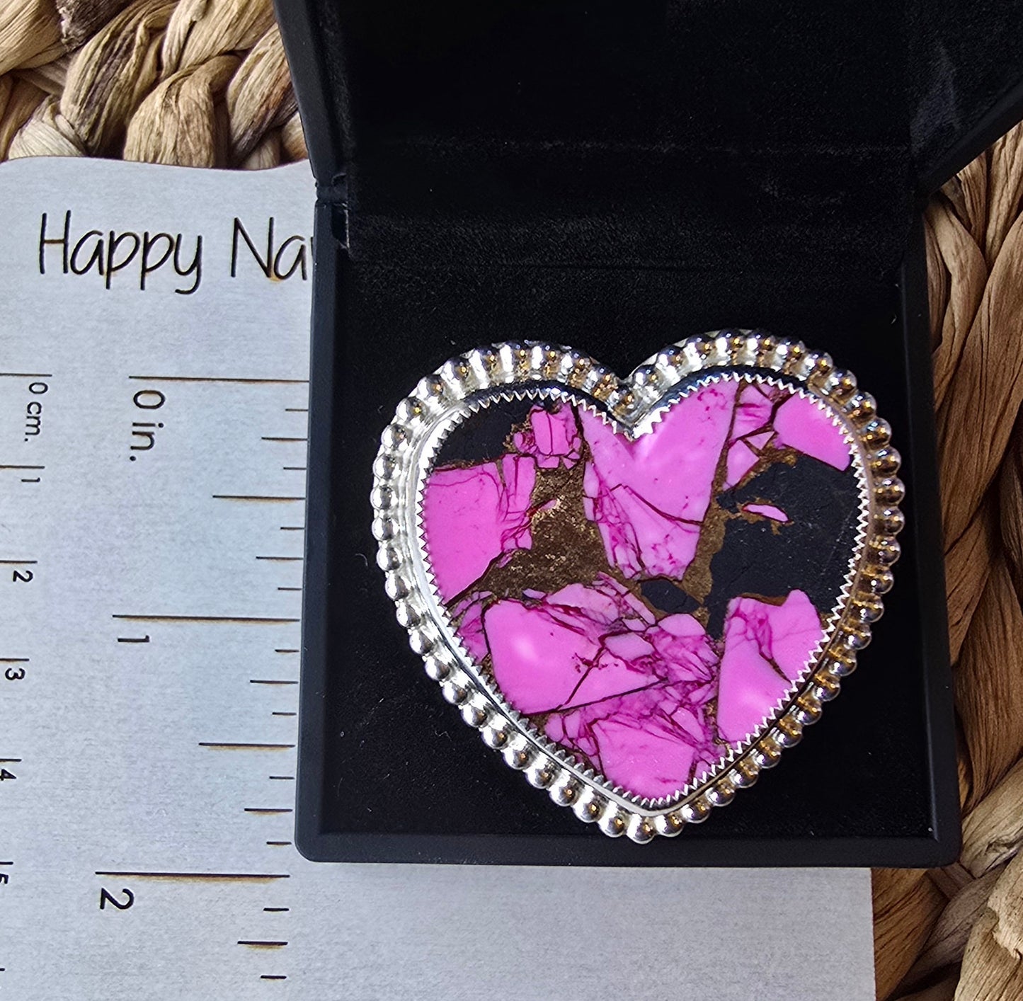 Pink Camo Dahlia Ring