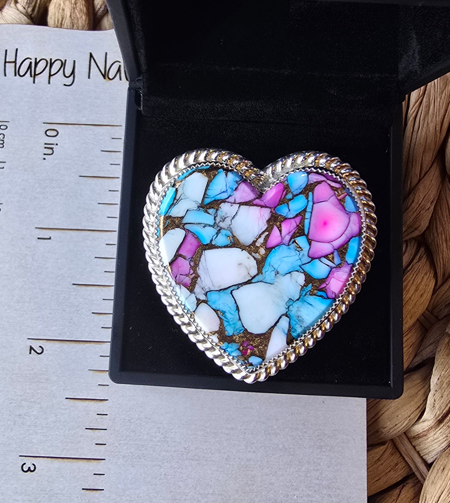 Cotton Candy Turquoise ring