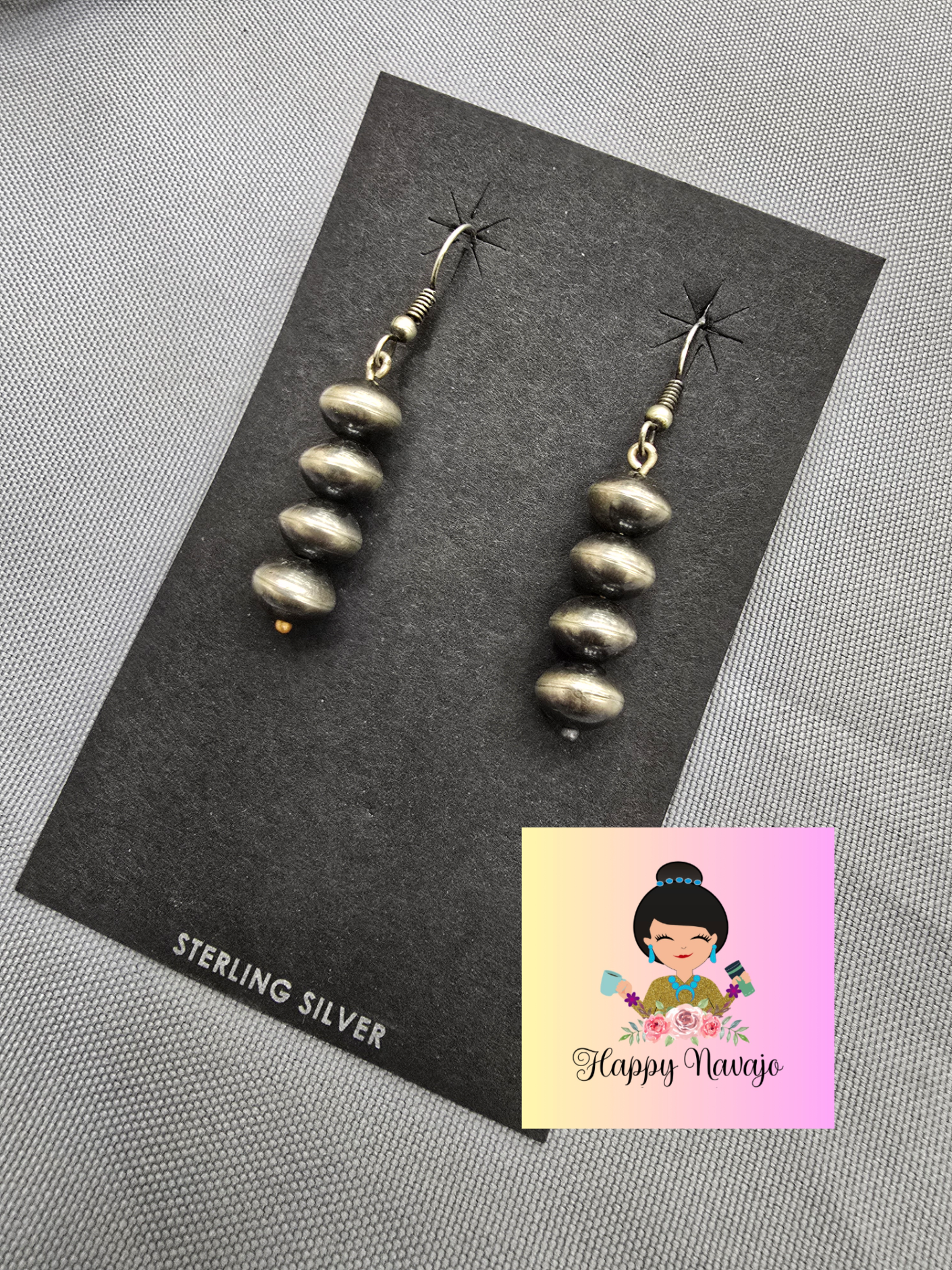 Navajo Pearl Earrings