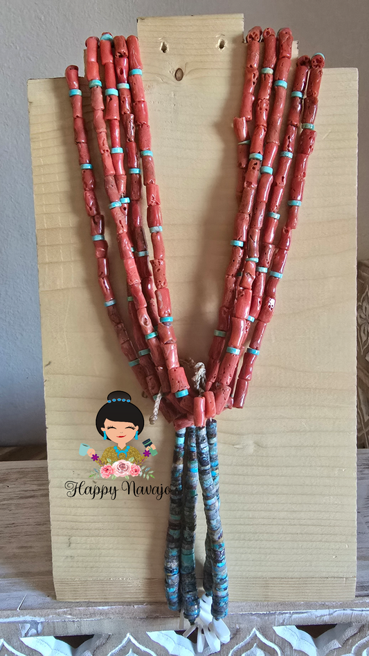 Mediterranean Coral Necklace