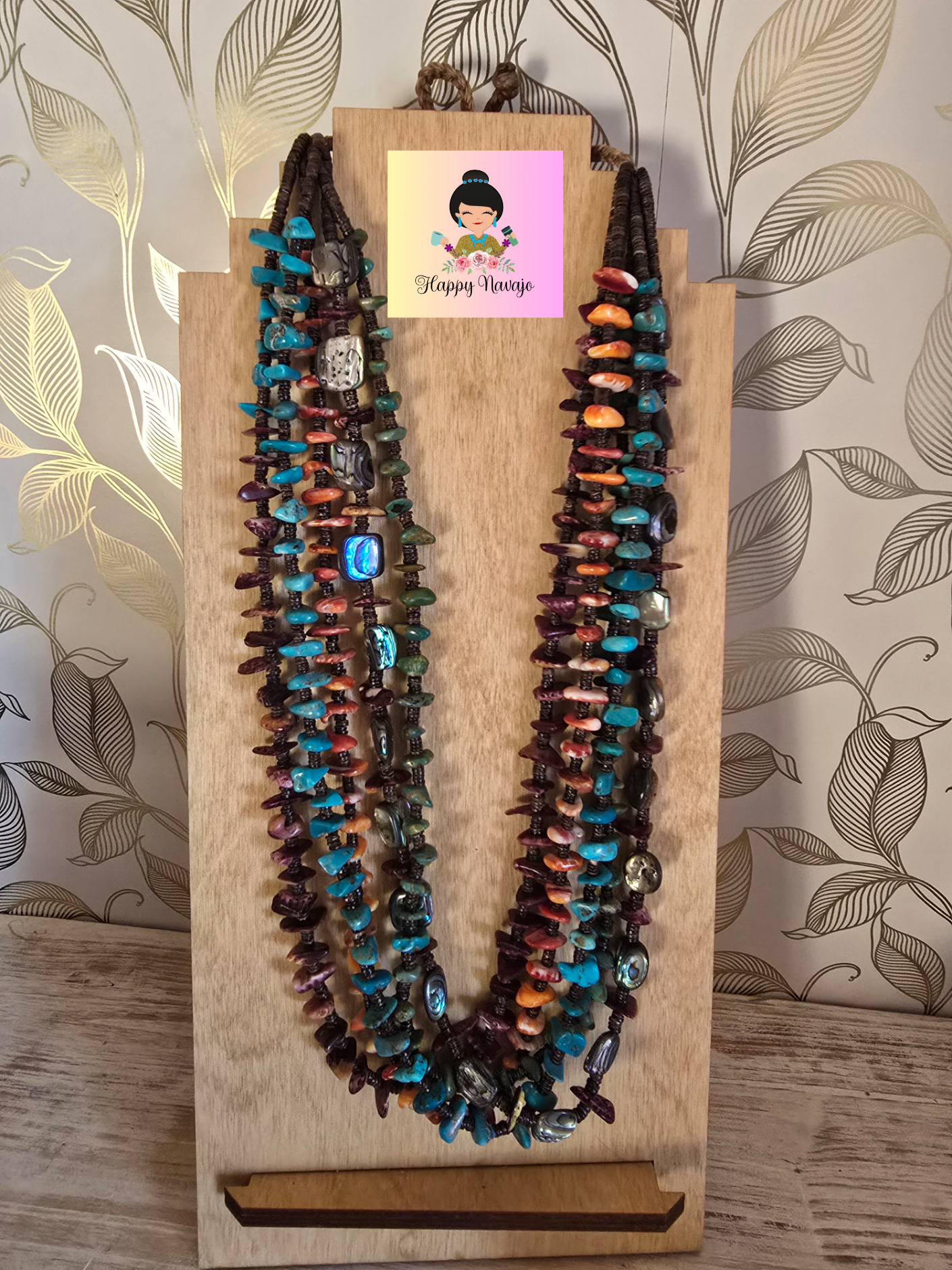 Multi strand necklace