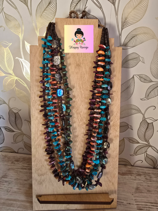 Multi strand necklace