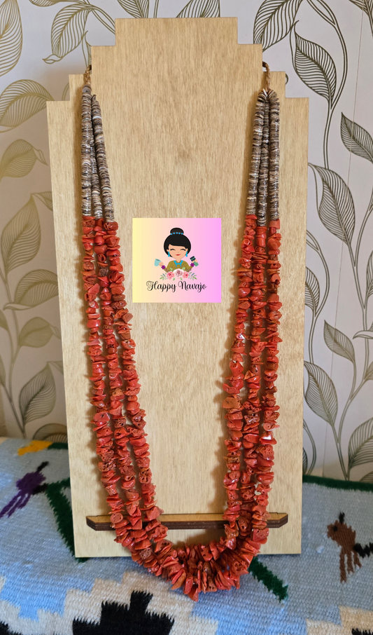 Coral Mediterranean Necklace