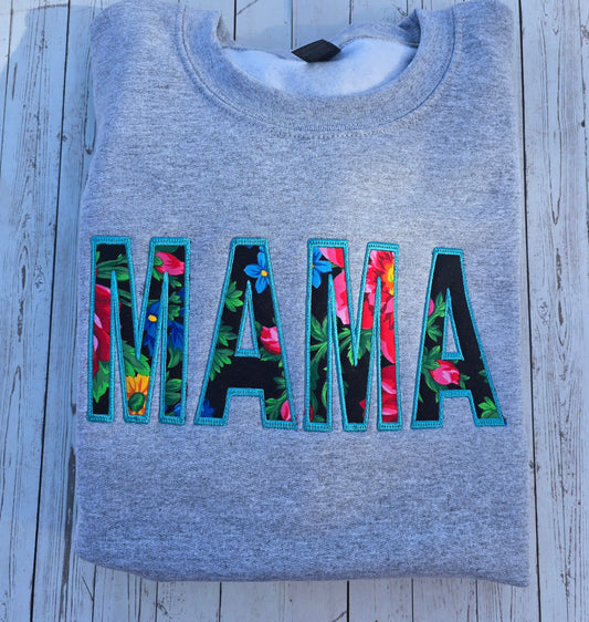 Embroidered MAMA sweater