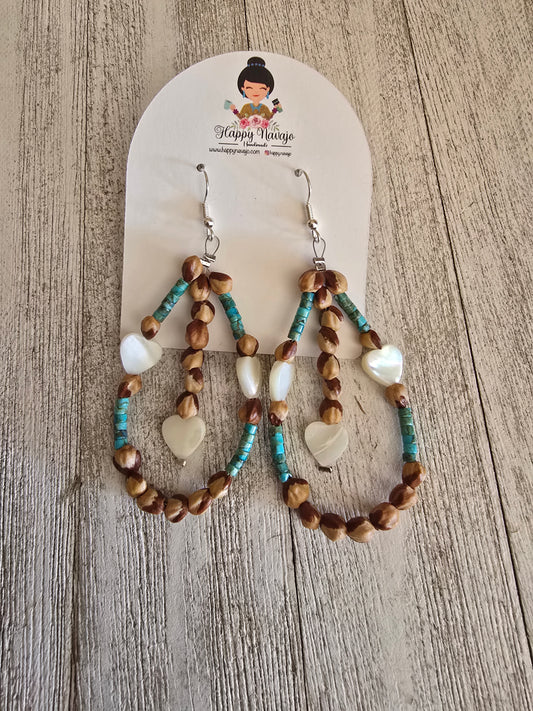 Juniper bead earring