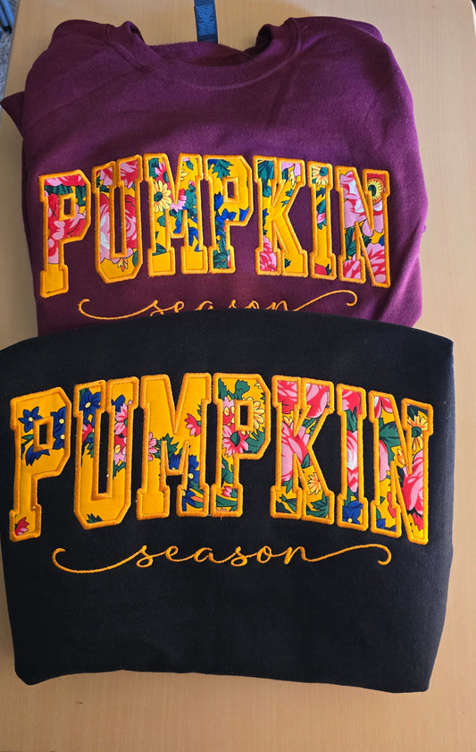 PUMPKIN  embroidered sweater