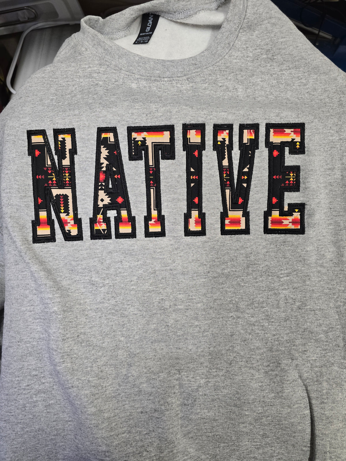 NATIVE embroidered sweater