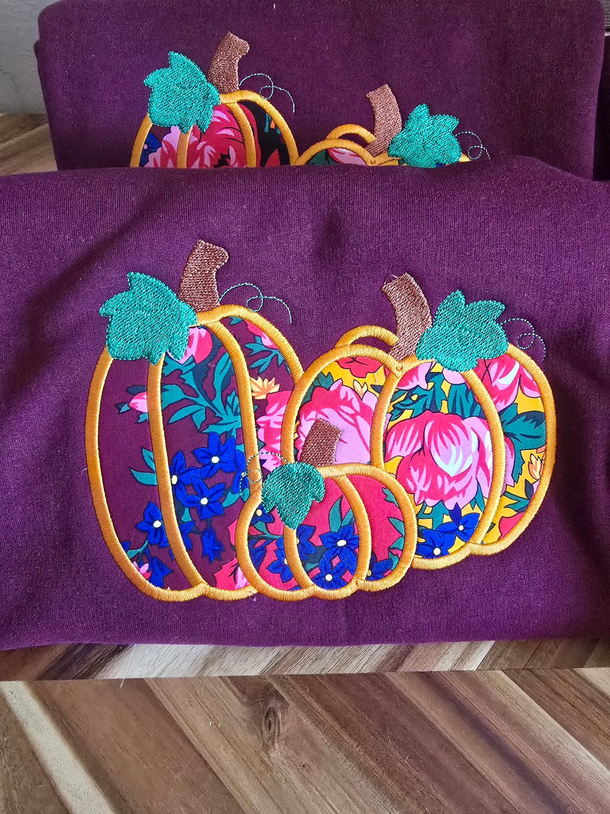 Embroidered Pumpkin sweater