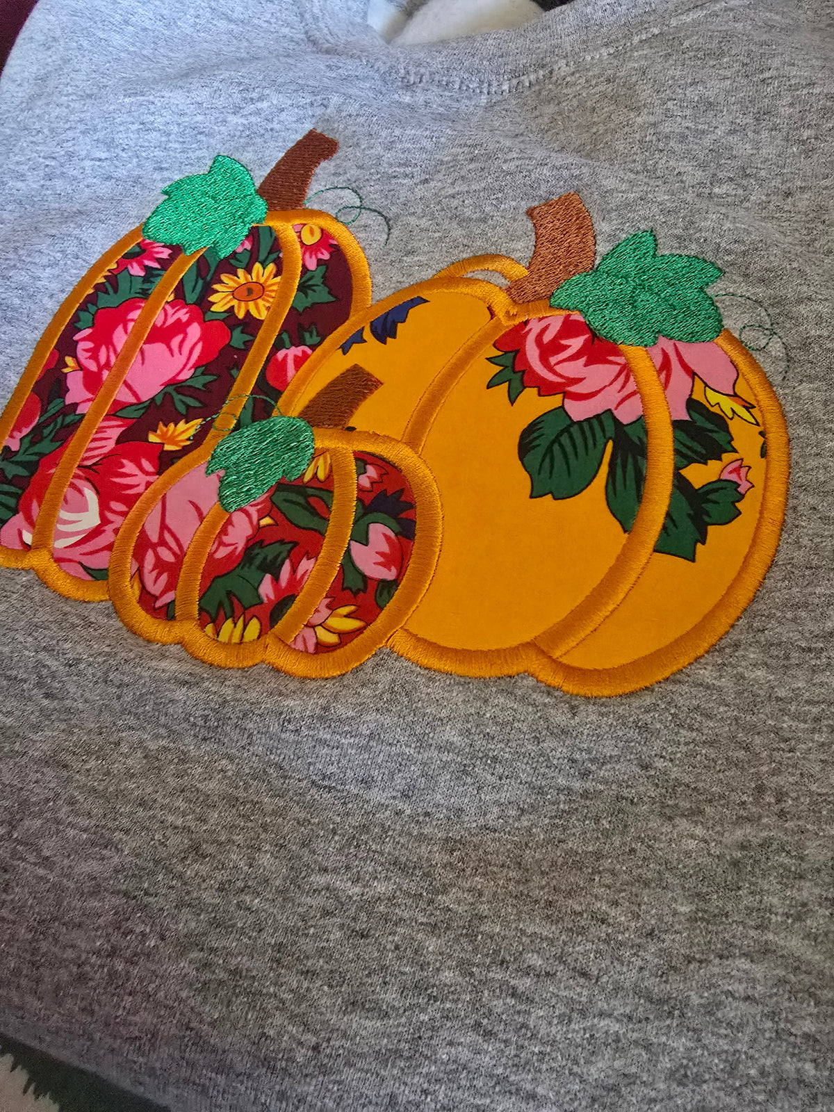 Embroidered Pumpkin sweater