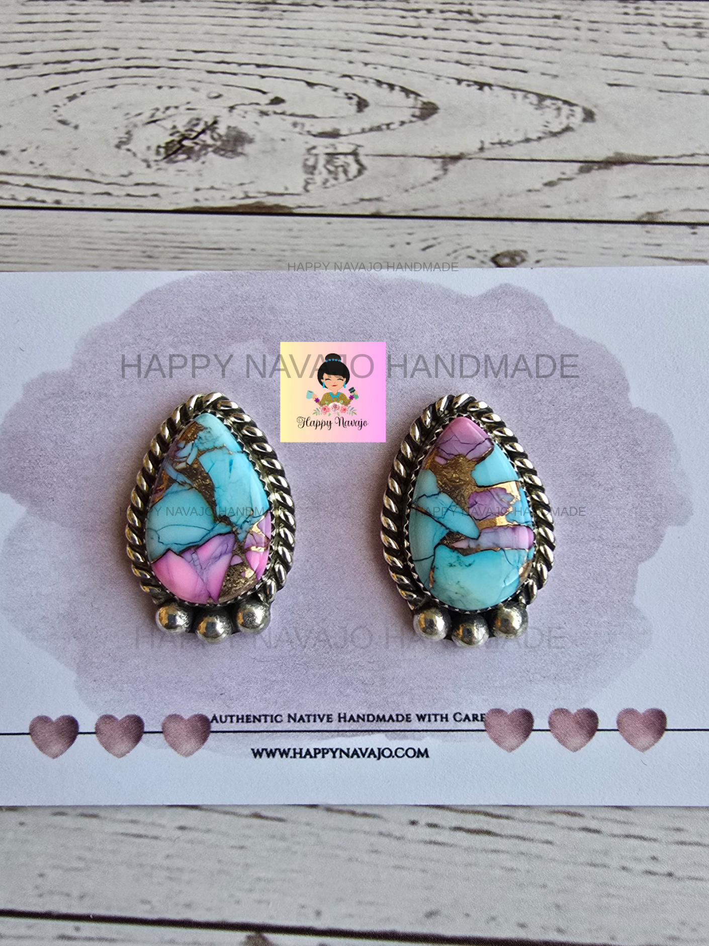 Cotton Candy Earrings