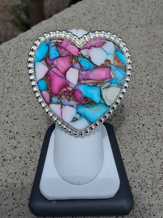 Cotton Candy Adjustable ring