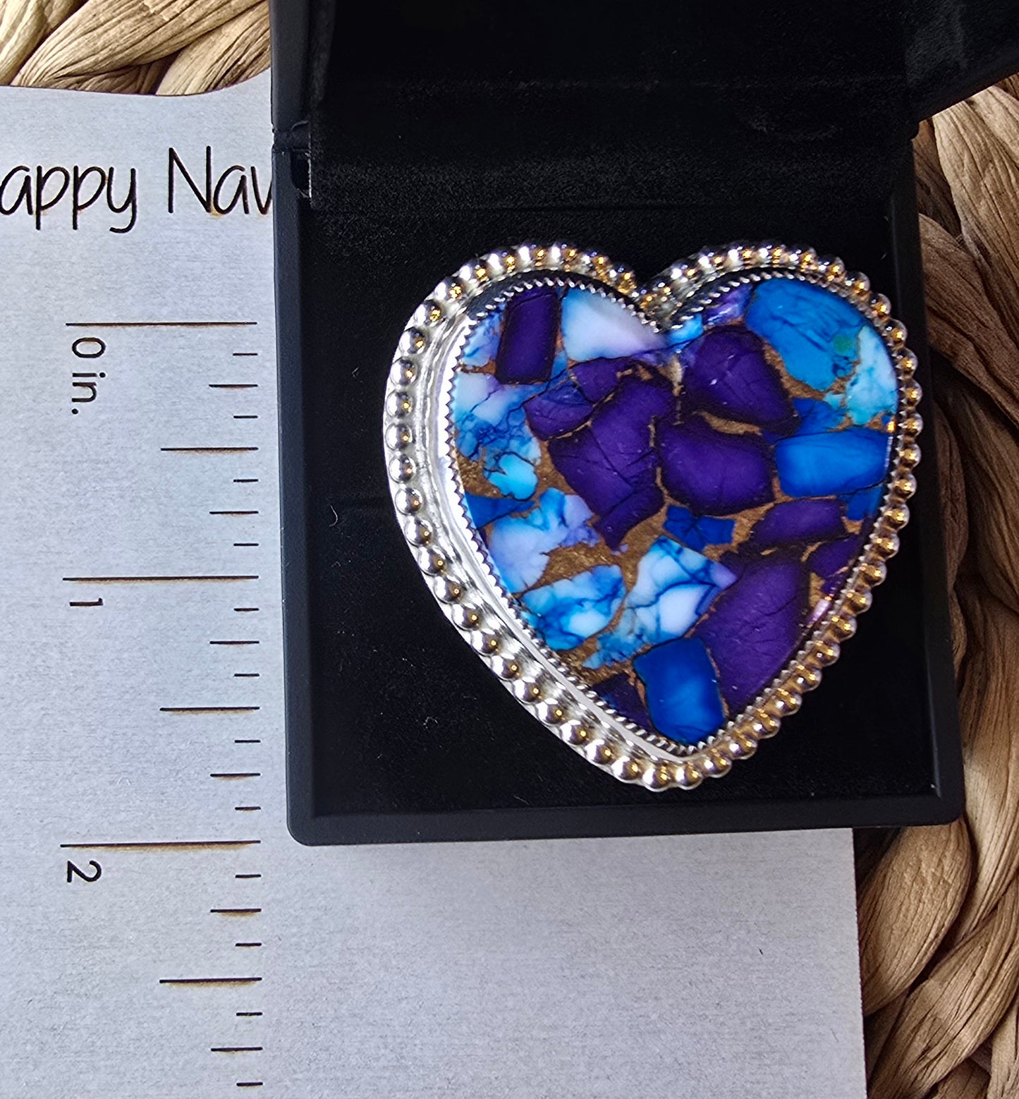 Mohave Blue dahlia ring