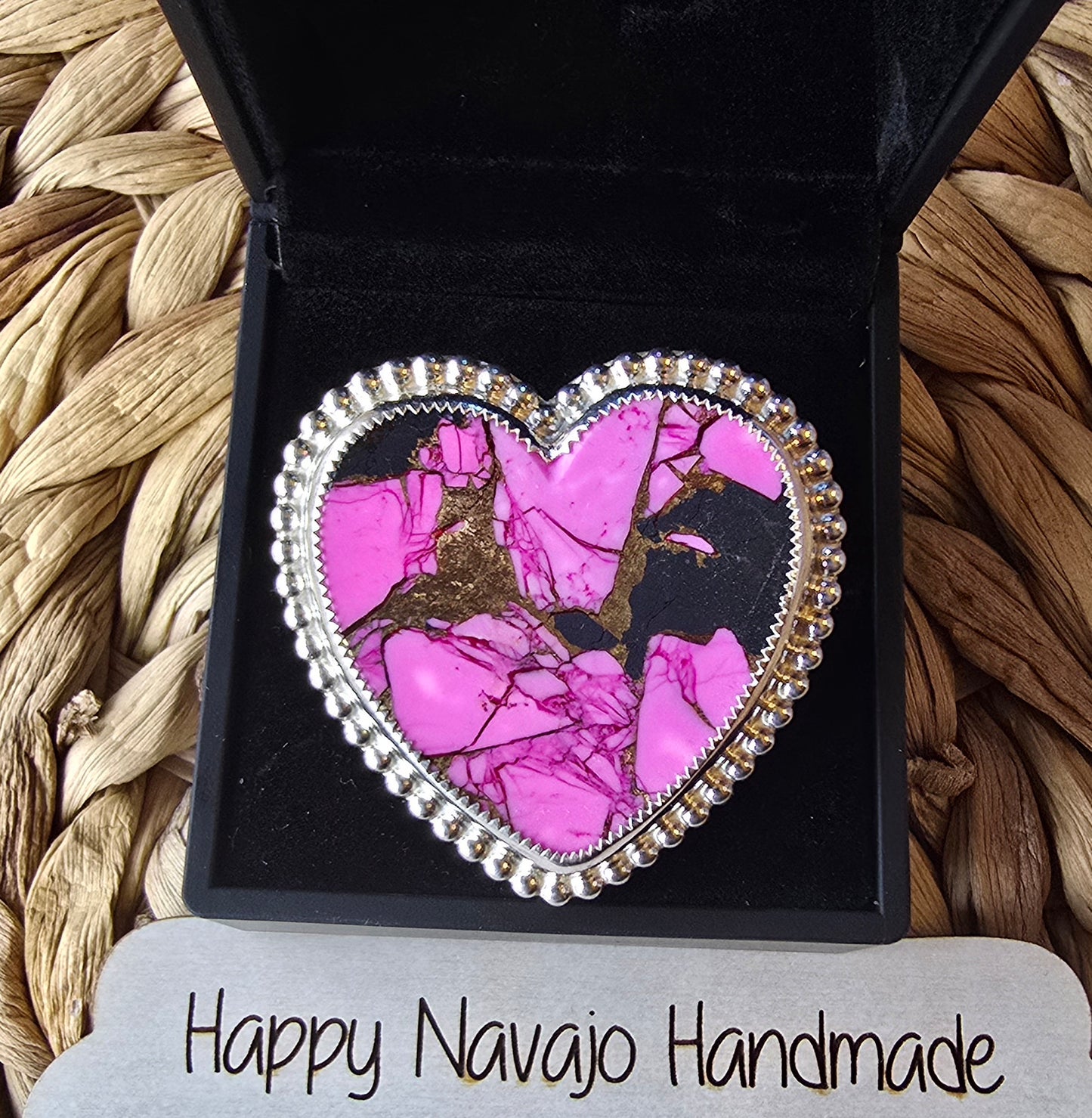 Pink Camo Dahlia Ring