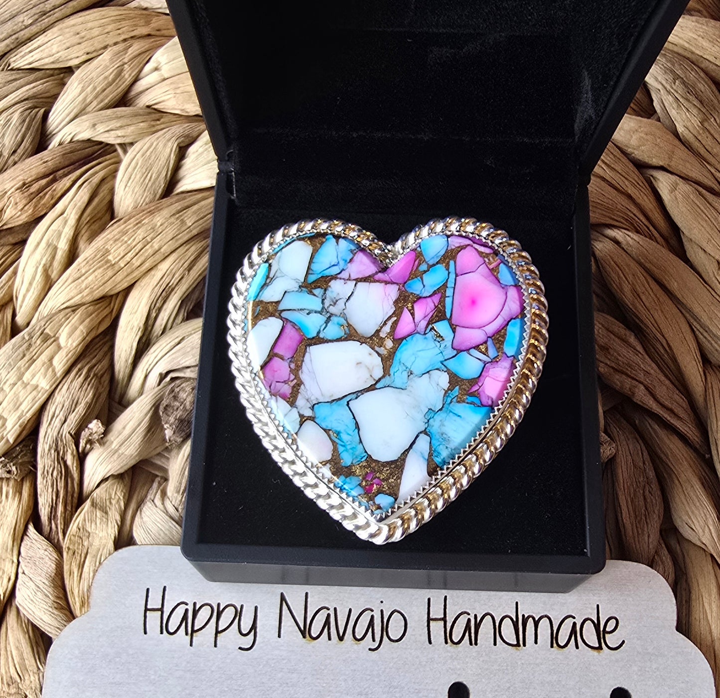 Cotton Candy Turquoise ring